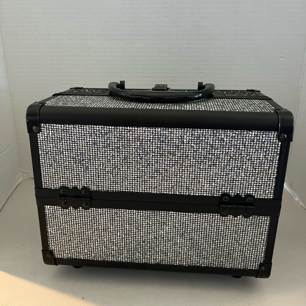 Black and Silver Storage Organizer